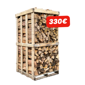 bois de chauffage belge certifié Bois Local et PEFC – 2,85 stères de bois en 33cm