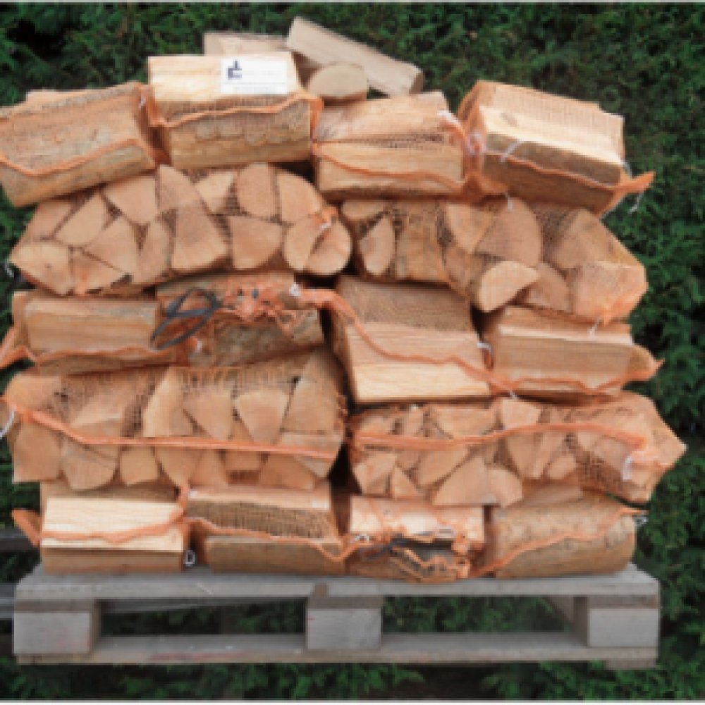 15 sacs de bois de bouleau 100% sec de 8 kg – 25cm