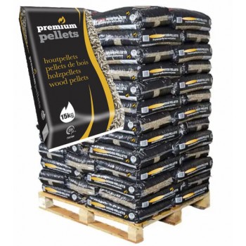 Pellet Premium – 65 sacs de 15kg